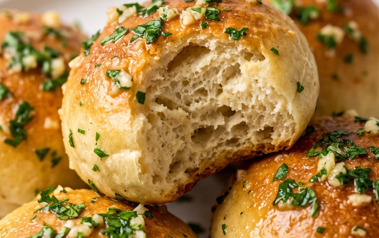 Vegan Garlic Dough Balls