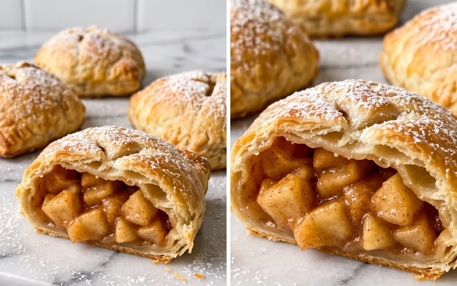 Cozy Apple Pie Bombs Fried Crescent Rolls