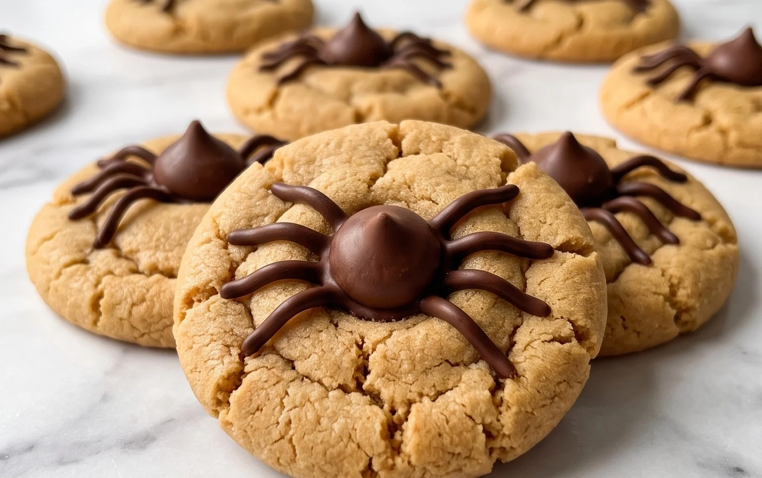 Peanut Butter Spider Cookies Recipe – Fun Halloween Treat