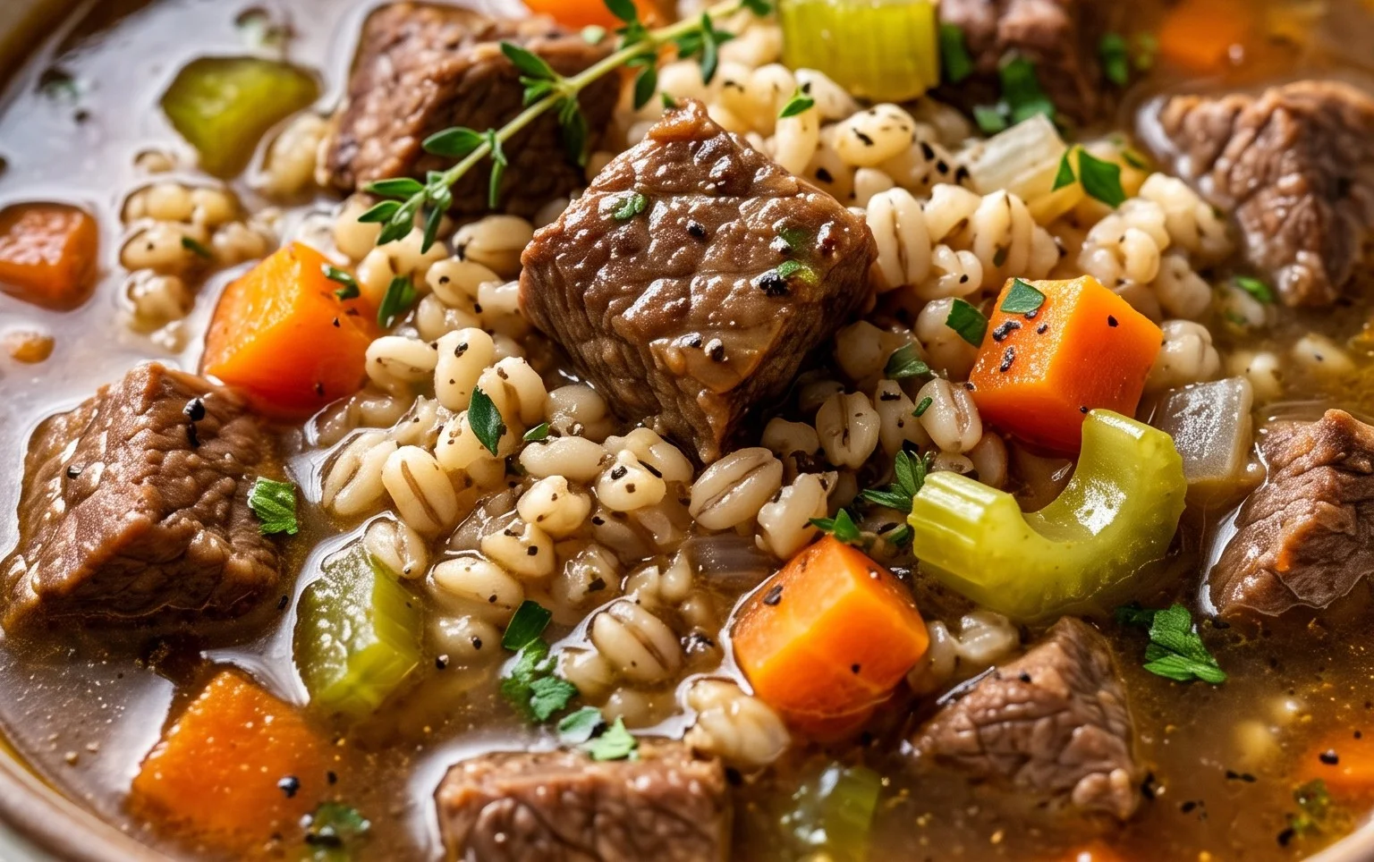 Beef Barley Soup