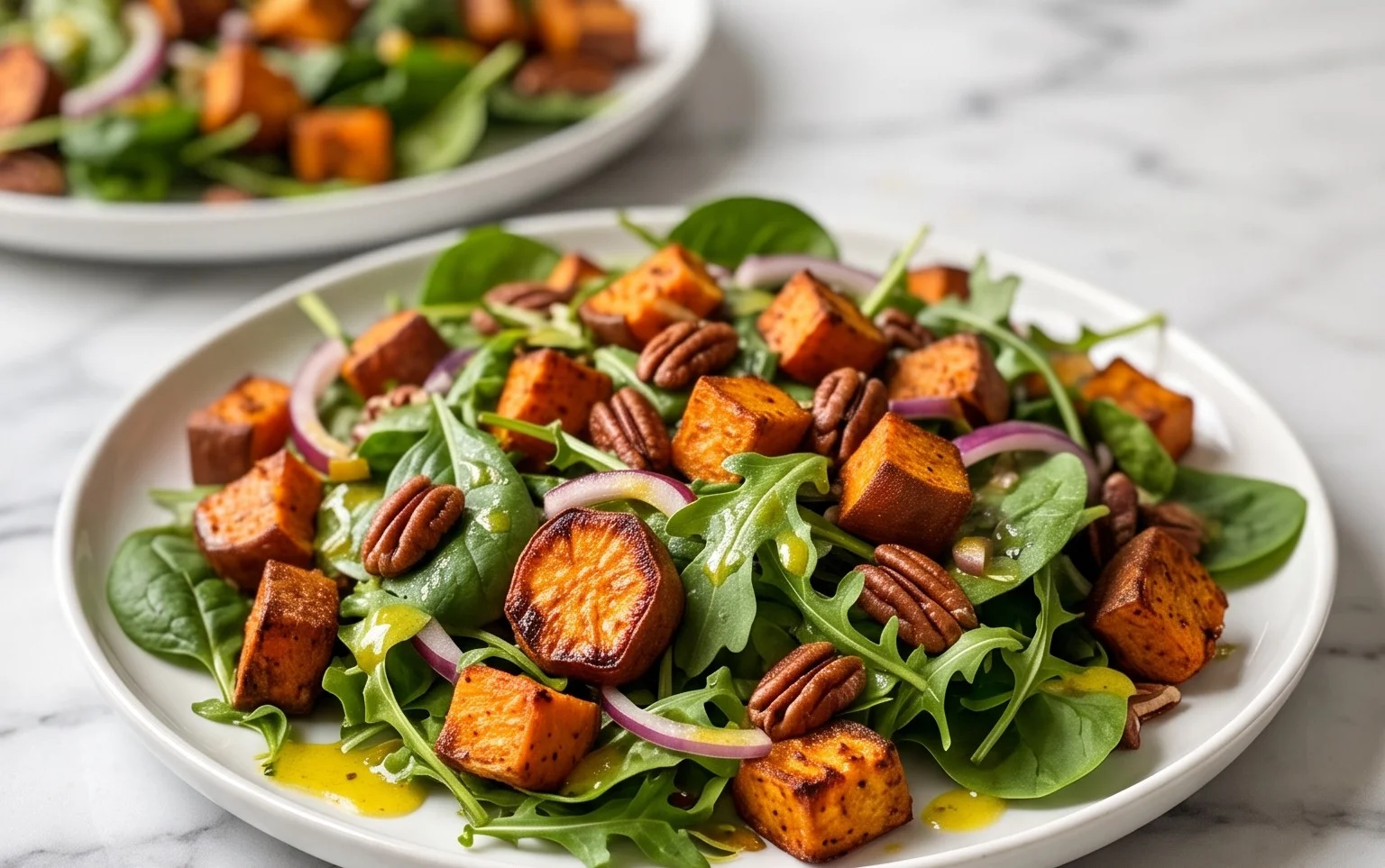 Spiced Sweet Potato Salad with Lemon Vinaigrette Recipe