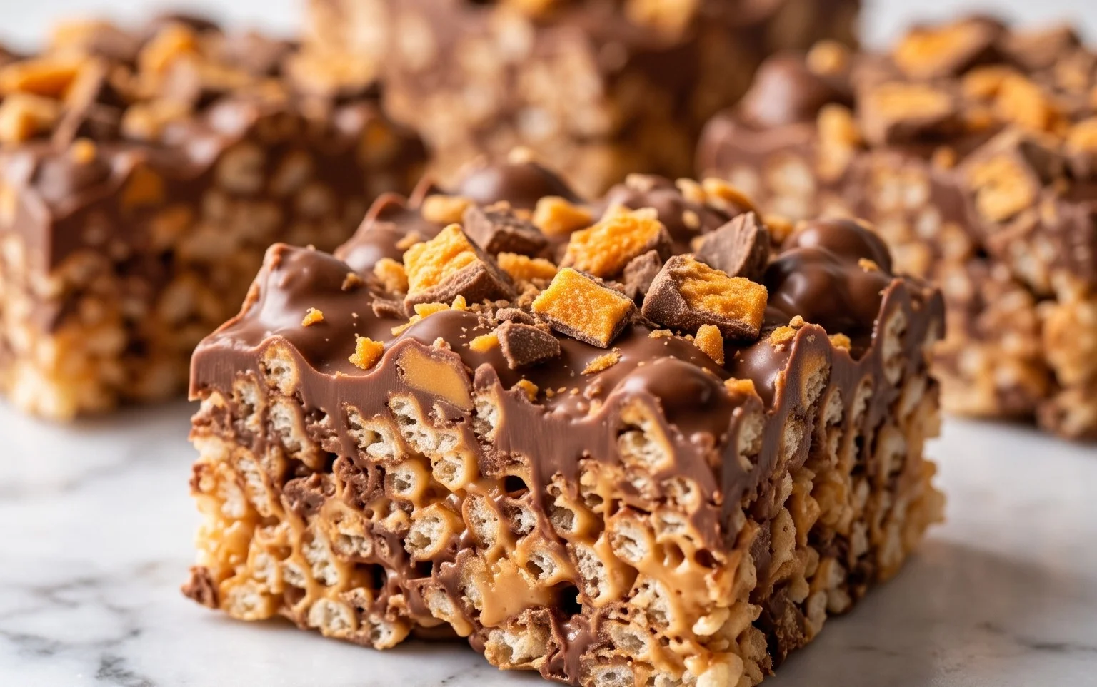 Butterfinger Rice Krispie Treats Recipe